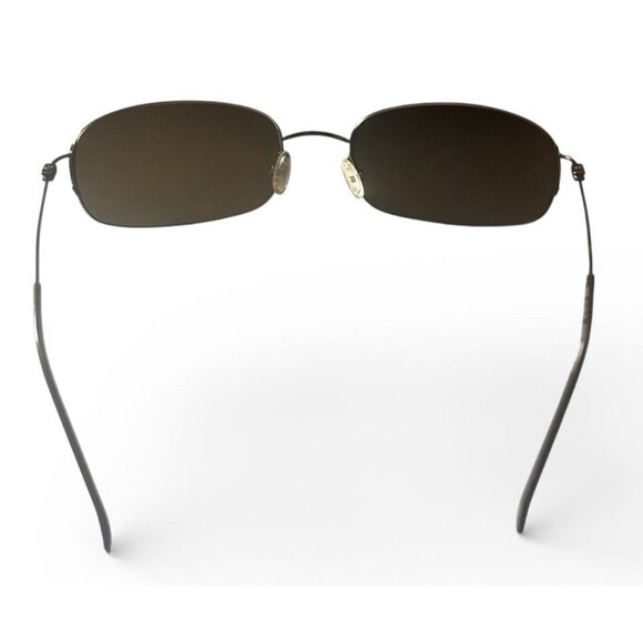 Maui Jim Windward Titanium Frame Bronze Polarized Lenses Japan Cloth Case main image 7